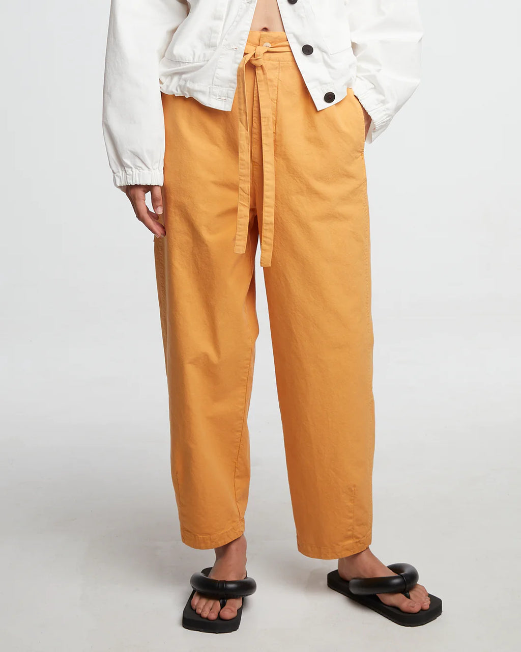 Pasha Pants Cotton Linen Chamois