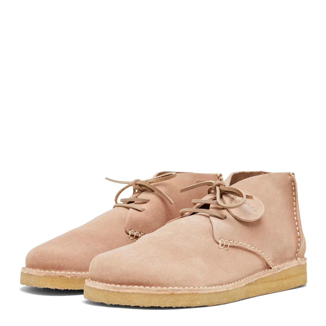 Johnny Marr Rishi Suede Boot Nude Pink