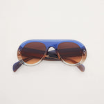 Cubitts x YMC Tomba Sunglasses Blue