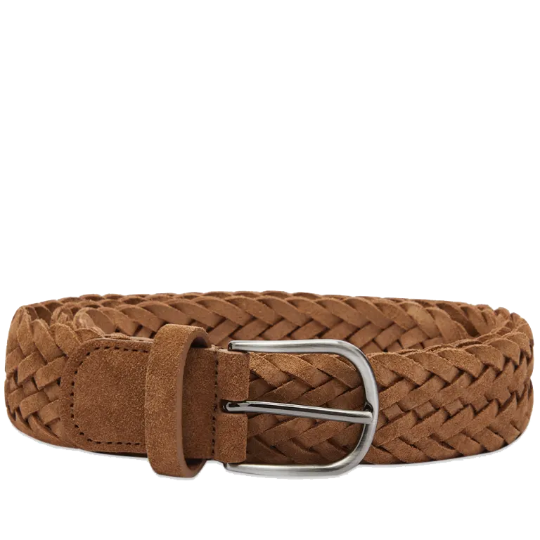 Woven Suede Belt Tan – Albion Stores