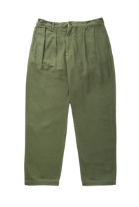 Canvas Part Timer Pant - Olive