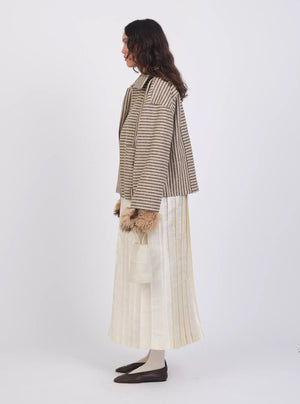 Anya Jacket - Portuguese Striped Wool