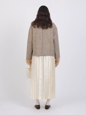 Anya Jacket - Portuguese Striped Wool