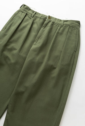 Canvas Part Timer Pant - Olive