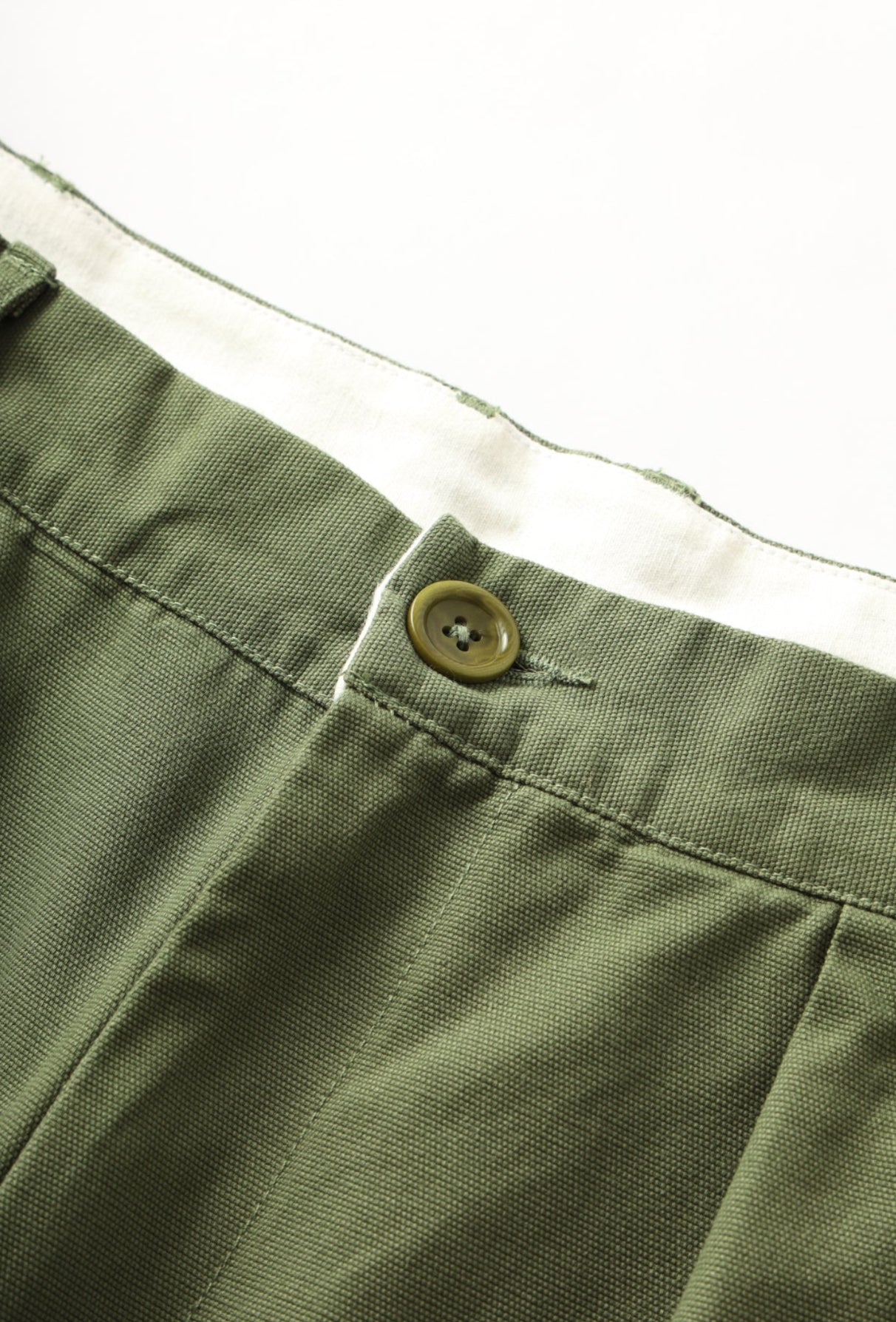 Canvas Part Timer Pant - Olive