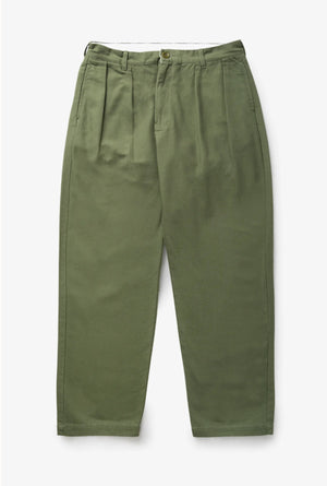 Canvas Part Timer Pant - Olive