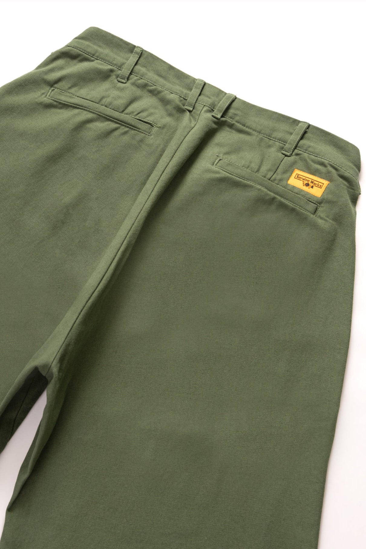 Canvas Part Timer Pant - Olive