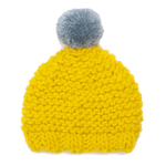 Bobble Hat Yellow/Blue