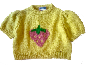 Sherbet Strawberry Sweater