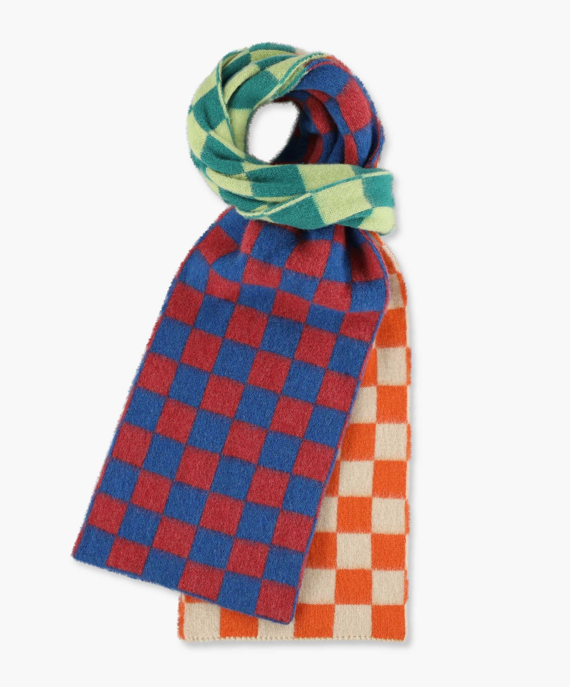 Howlin - Cosmic Checkerboard Scarf - Sky Dream 1