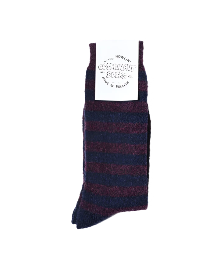 Howlin - Cosmonaut Socks - Blue / Purple