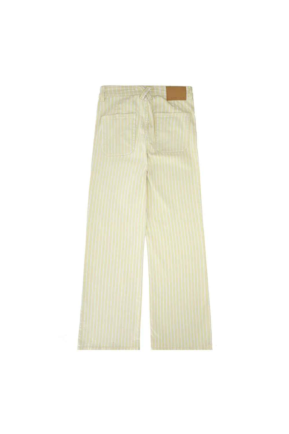 Mabel Jean in Buttermilk Wide Stripe