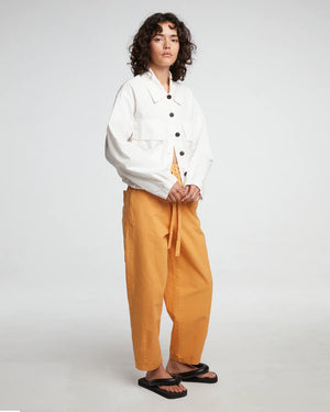 Pasha Pants Cotton Linen Chamois