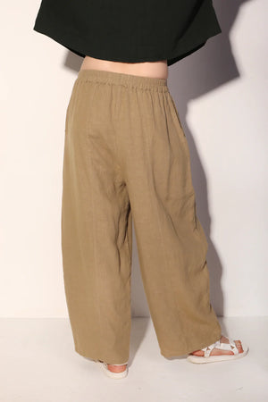 Basic Linen Trouser Stone