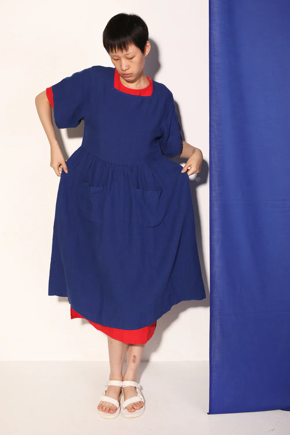 Mitch Dress Cobalt