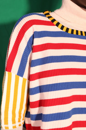 Winston Knit Tee Multi Stripe