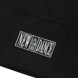 New Age Dance Record Tote Bag Vintage Black