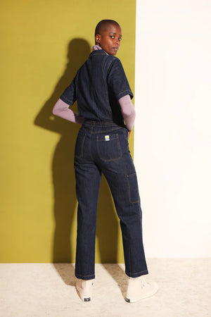 Danny Boilersuit Indigo