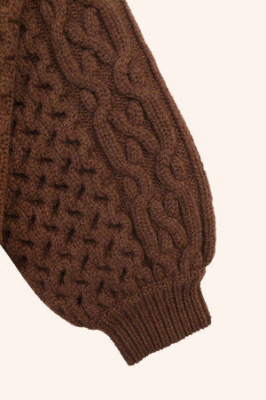 Quince Cardigan Brown