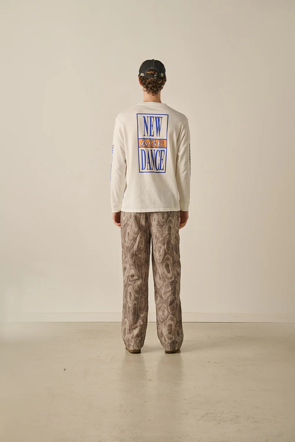 New Age Dance LS Tee Off White