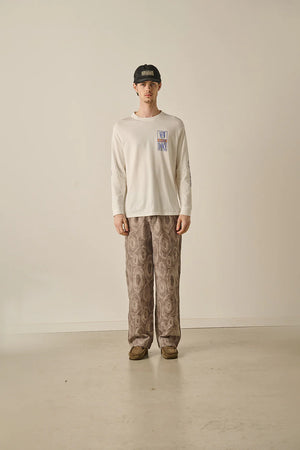 New Age Dance LS Tee Off White