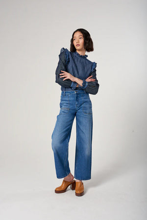 Elodie Full Length Jean in Desert Vintage Americana