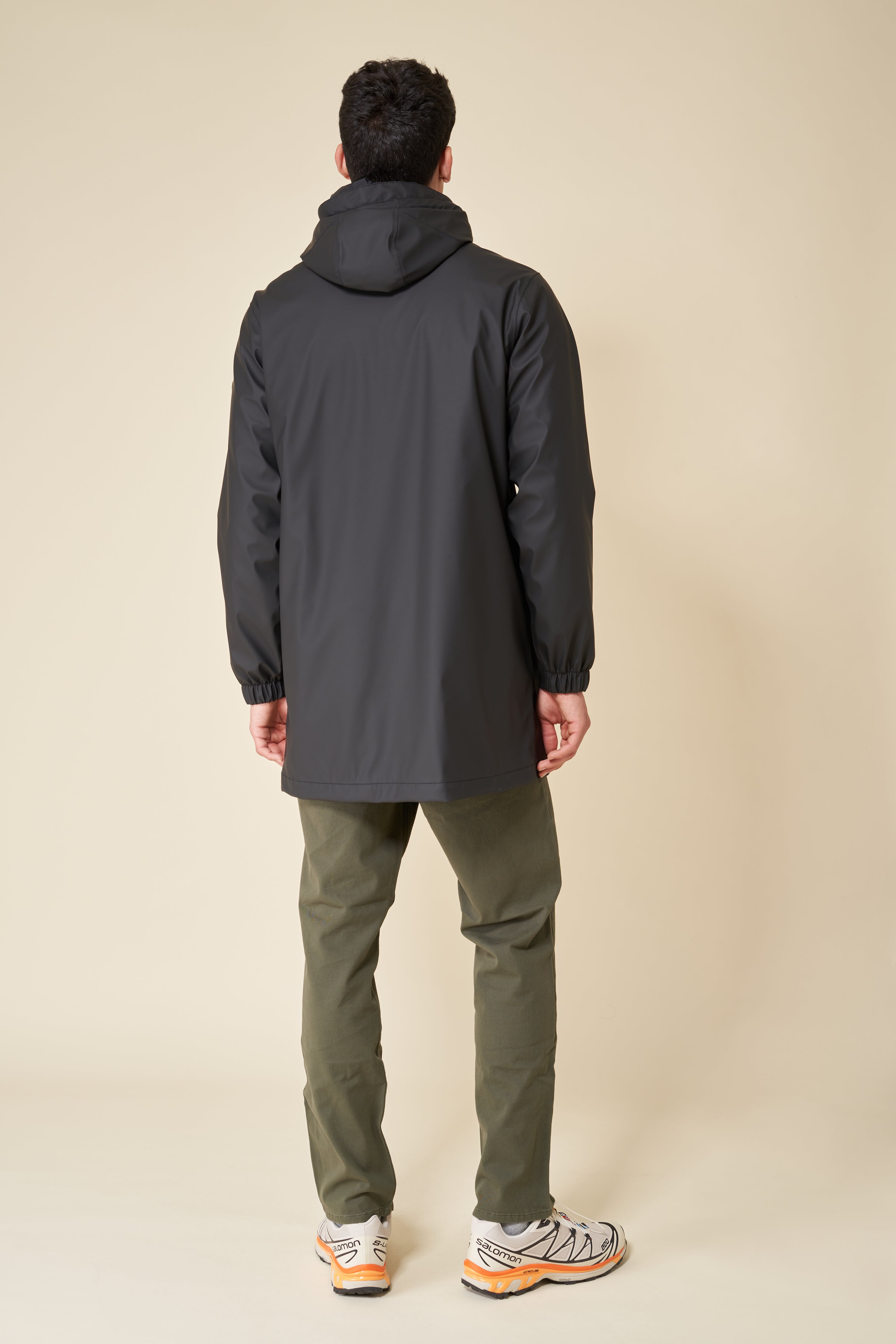 Pol Raincoat Black