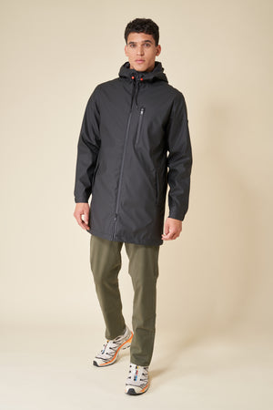 Pol Raincoat Black