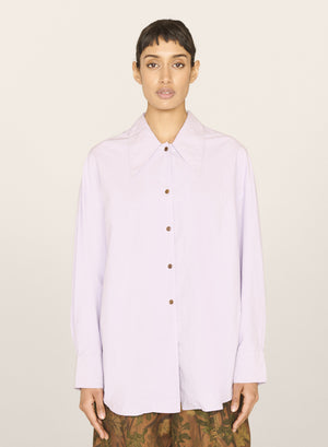 Lena Cotton Shirt Lilac