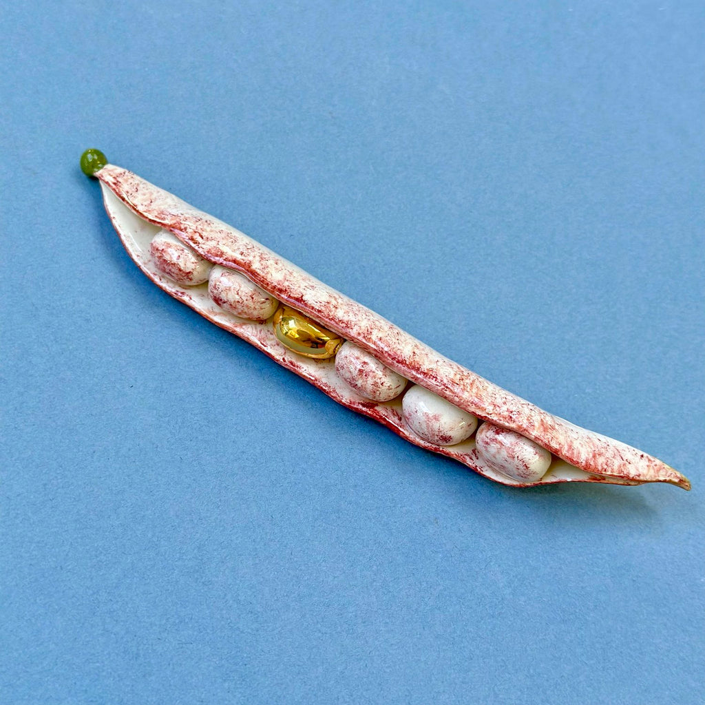 Ceramic Borlotti Bean