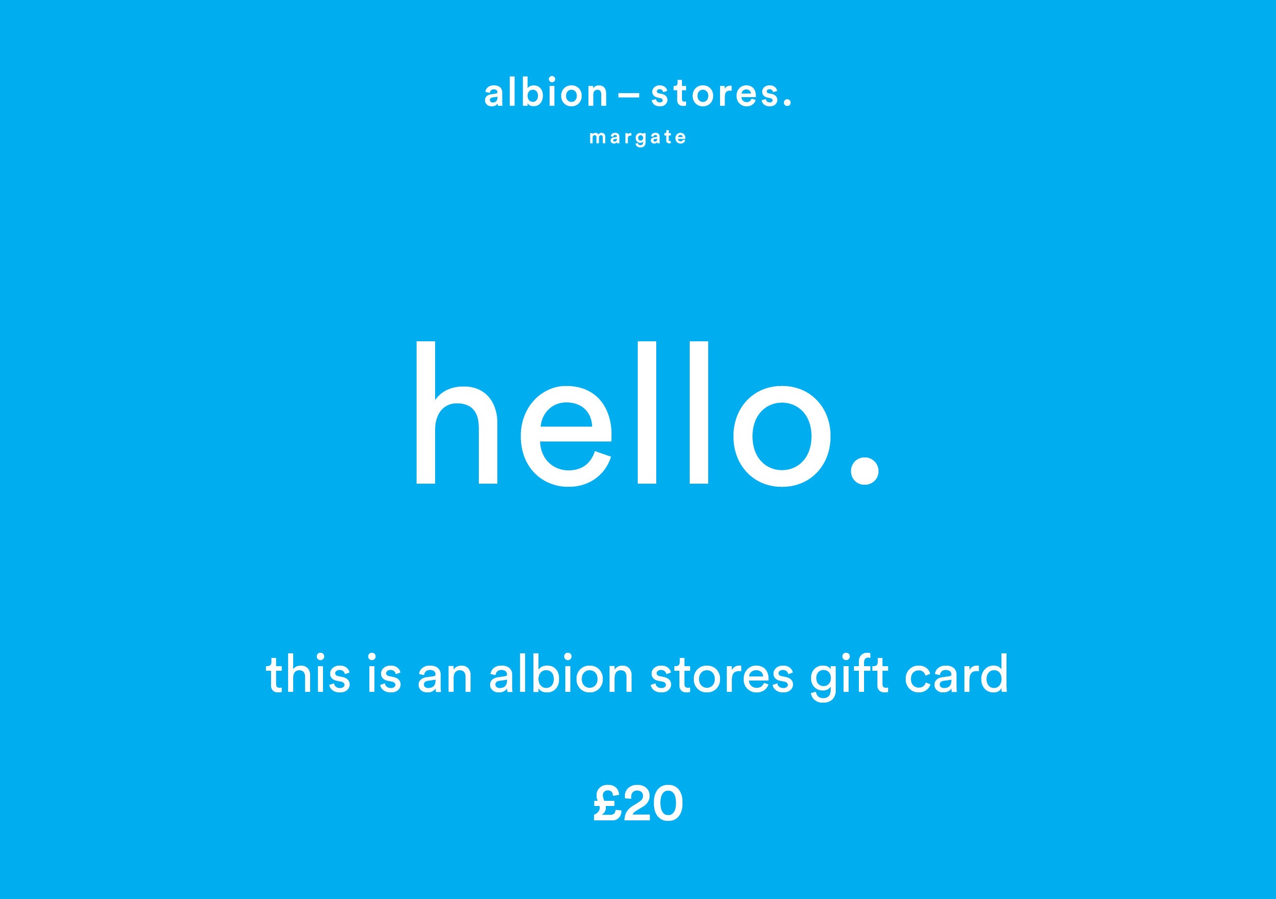 Albion Stores Gift Card