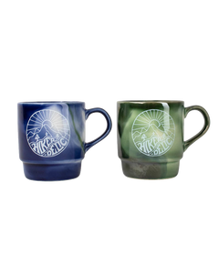 Hikerdelic Ceramic Mug Twin Pack