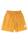 Basic Linen Shorts Saffron