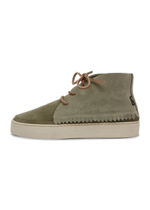 Nova Women's Suede Boot Sage Green