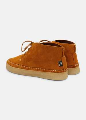 Hitch Tumbled Suede Boot - Chestnut Brown