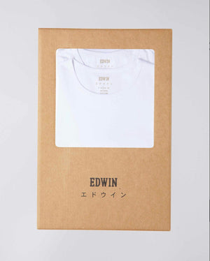 Double Pack Tee White